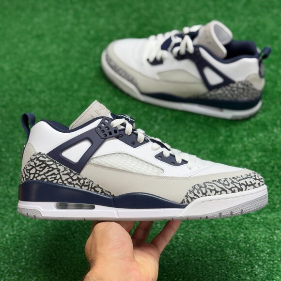Nike Jordan Spizike Low White Neutral Grey Anthracite Mens FQ1759-140 VNDS Sz 12 - Picture 1 of 7